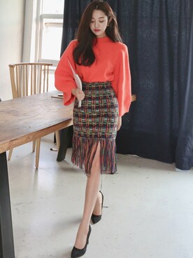 「 オフィススタイル」｜11AMさん（レディース・164cm）の秋コーディネート