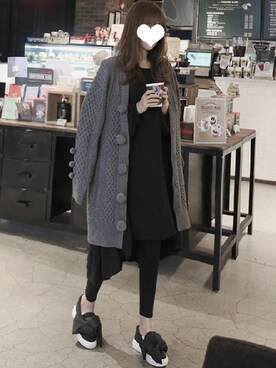 「11am」｜「アイテム（スニーカー）」を使った、11AMさん（レディース・162cm）の秋コーディネート