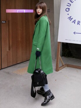 「11am」｜「アイテム（パンプス）」を使った、11AMさん（レディース・162cm）の冬コーディネート