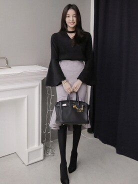 「11am」｜11AMさん（レディース・164cm）の冬コーディネート