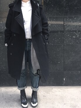 Quiet Nightさん（レディース・165cm）の冬コーディネート