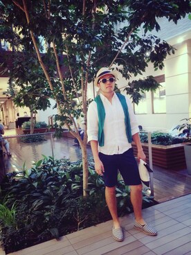 ちゃんたけさん（メンズ・174cm）の夏コーディネート