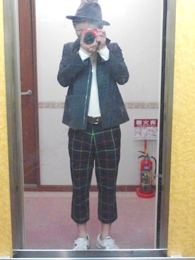 「OZOC（オゾック）のアイテム（ブルゾン）」を使った、jijiさん（メンズ・180cm）の春コーディネート
