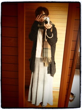 晴れのちさん（レディース・163cm）の秋コーディネート