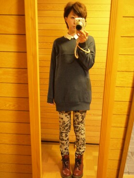 晴れのちさん（レディース・163cm）の冬コーディネート