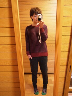 晴れのちさん（レディース・163cm）の冬コーディネート