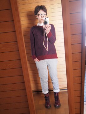 晴れのちさん（レディース・163cm）の冬コーディネート