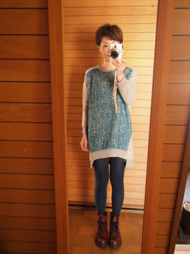 晴れのちさん（レディース・163cm）の冬コーディネート