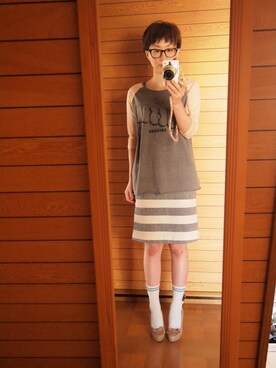 晴れのちさん（レディース・163cm）の春コーディネート