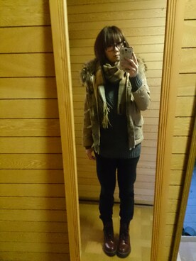 晴れのちさん（レディース・163cm）の冬コーディネート