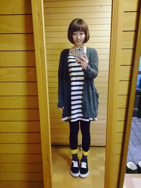 晴れのちさん（レディース・163cm）の冬コーディネート