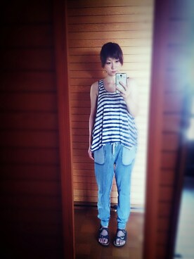 晴れのちさん(レディース・163cm)の夏コーディネート