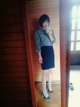 「nﾟ 11（ナンバージュウイチ）のアイテム」を使った、晴れのちさん（レディース・163cm）の秋コーディネート