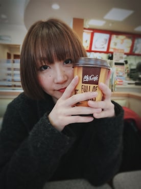 「pas de calais（パドカレ）のアイテム（ジャケット/アウター）」を使った、晴れのちさん（レディース・163cm）の冬コーディネート