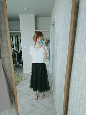 晴れのちさん（レディース・163cm）の夏コーディネート