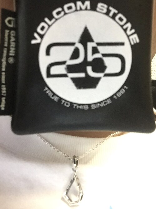 【VOLCOM】X【GARNI】コラボ ネックレス S volcom - volcom × garni コラボネックレス 限定品 L シルバー