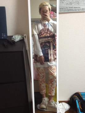 「dressshirt」｜ちゃらまささん（メンズ・175cm）の夏コーディネート