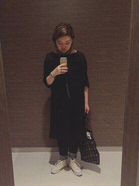 ムカイハルカさん（レディース・156cm）の夏コーディネート