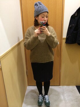 RinoRihiさん（レディース・156cm）の冬コーディネート