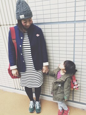 RinoRihiさん（レディース・156cm）の春コーディネート