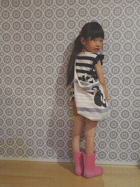 RinoRihiさん（キッズ・110cm）の夏コーディネート