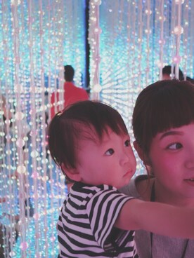 RinoRihiさん（キッズ・80cm）の夏コーディネート