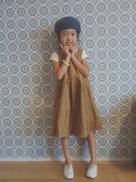 RinoRihiさん（キッズ・110cm）の秋コーディネート