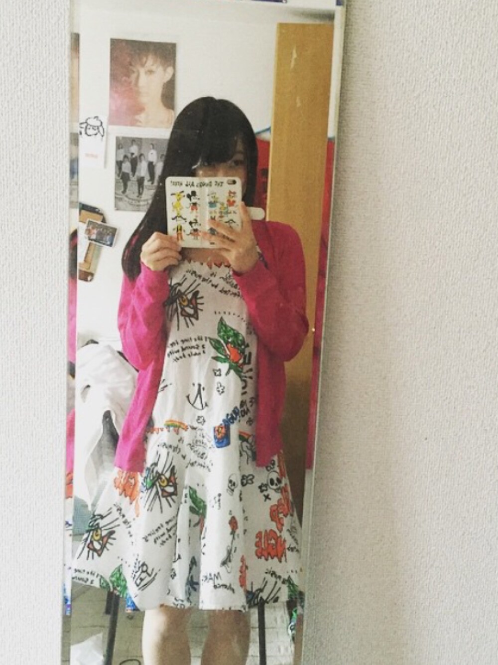 「RNA、RNAむっちゃすき」｜「RNAのアイテム（ワンピース、ホワイト系）」を使った、R！さん（レディース・157cm）の秋コーディネートの1枚目の写真