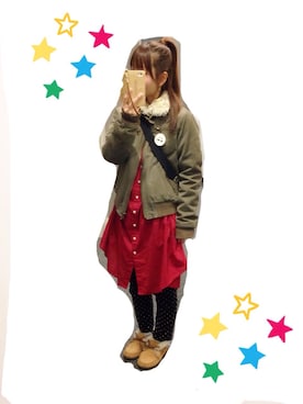 「aiko」｜「アイテム（ブーティ）」を使った、コダさん（レディース・154cm）の冬コーディネート