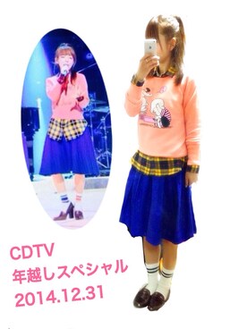 「シャツ×スウェット」｜「アイテム（その他シューズ）」を使った、コダさん（レディース・154cm）の冬コーディネート
