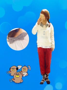 コダさん(レディース・154cm)の冬コーディネート