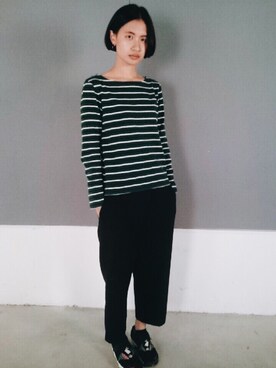 「iohll（iohll）のアイテム」を使った、Wさん（レディース・165cm）の冬コーディネート