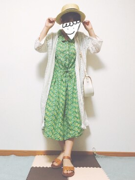 やまちゃんさん（レディース・153cm）の夏コーディネート