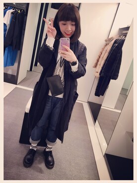 「pizza cut five（ピザカットファイブ）のアイテム（パンツ）」を使った、wslさん（レディース・154cm）の秋コーディネート