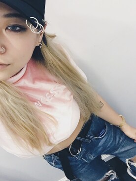 Shanicebbさん（レディース・163cm）の夏コーディネート