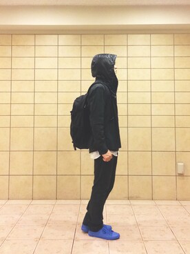 「TAKEO KIKUCHI（タケオキクチ）のアイテム（その他アウター）」を使った、yutoさん（メンズ・167cm）の秋コーディネート