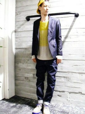 大出 貴文 HAREさん（メンズ・174cm）の春コーディネート