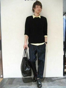 大出 貴文 HAREさん（メンズ・174cm）の春コーディネート