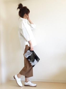 Tu--chanさん（レディース・160cm）の冬コーディネート