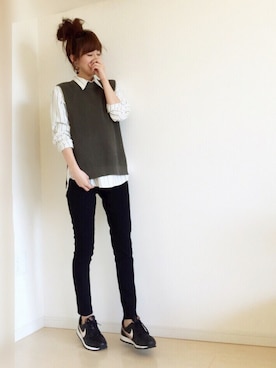 Tu--chanさん（レディース・160cm）の冬コーディネート