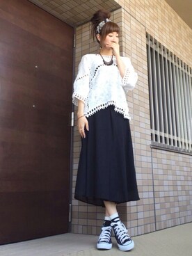 「vingtrois（バントロア）のアイテム」を使った、Tu--chanさん（レディース・160cm）の春コーディネート