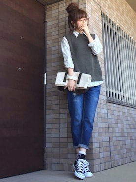 Tu--chanさん（レディース・160cm）の春コーディネート