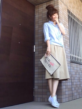 Tu--chanさん（レディース・160cm）の春コーディネート