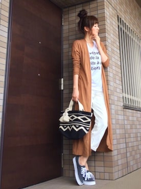 Tu--chanさん（レディース・160cm）の秋コーディネート