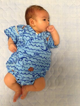 「ニモ」｜いくピヨさん（キッズ・60cm）の夏コーディネート