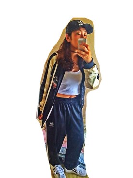 #risa#さん（レディース・154cm）の春コーディネート