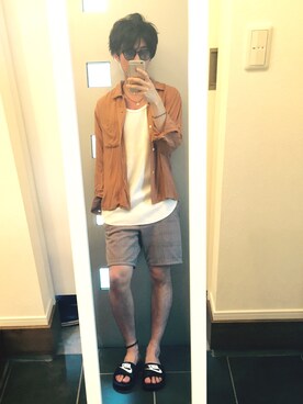TAKAさん（メンズ・175cm）の夏コーディネート