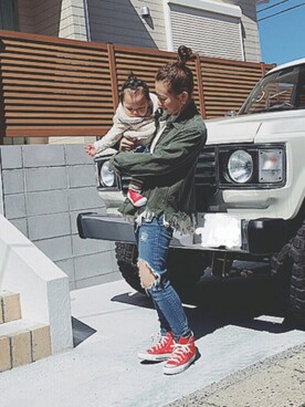 n...さん（レディース・152cm）の春コーディネート