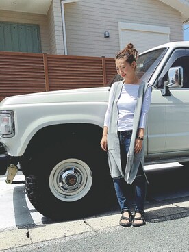 n...さん（レディース・152cm）の春コーディネート