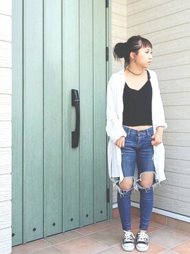 n...さん(レディース・152cm)の夏コーディネート